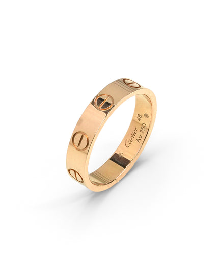 MINI LOVE RING 18K ROSEGOLD (2025)