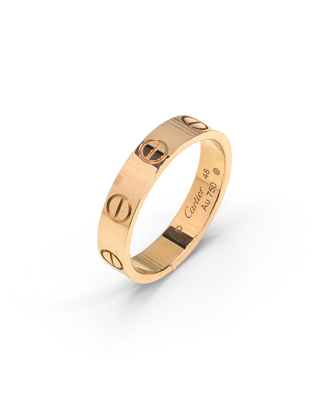 MINI LOVE RING 18K ROSEGOLD (2025)