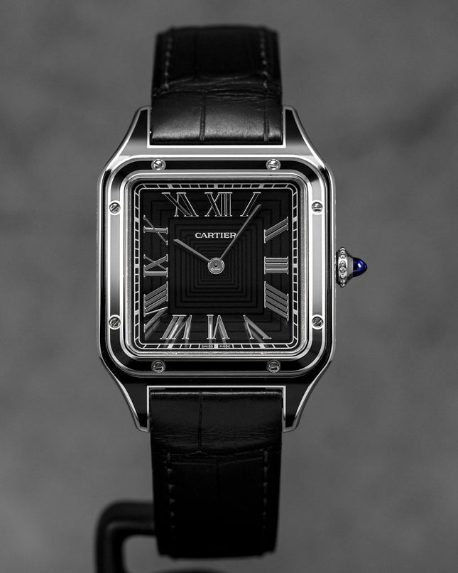 Harga Cartier Santos Dumont L Black Lacquer