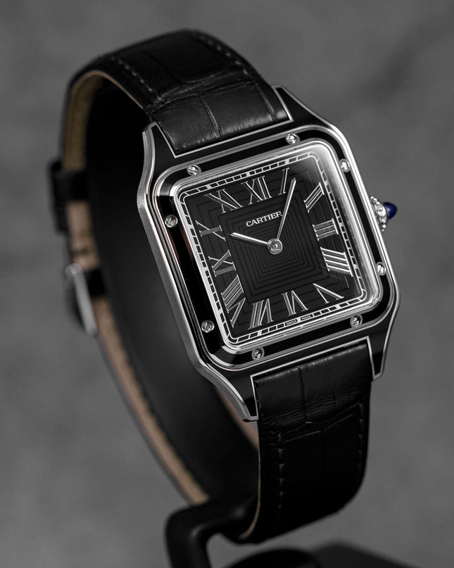 Harga Cartier Santos Dumont L Black Lacquer