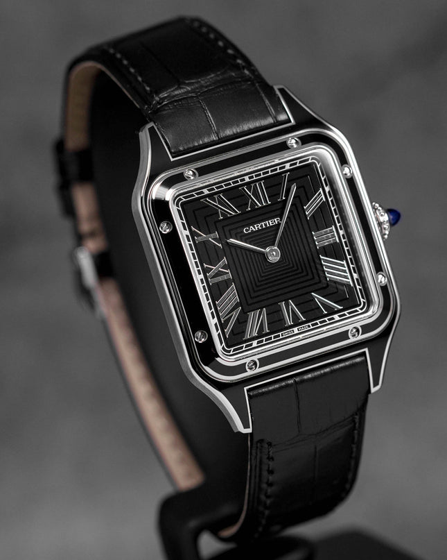 Harga Cartier Santos Dumont L Black Lacquer Terbaru