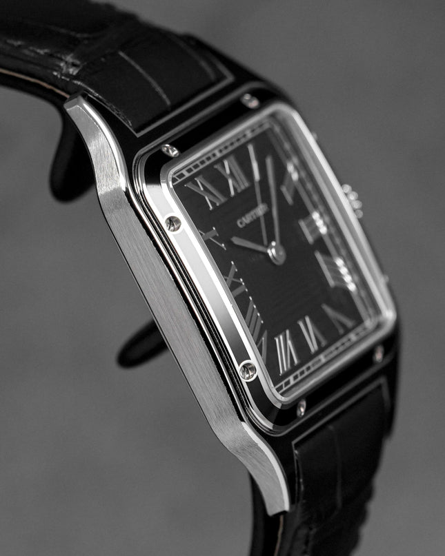 Harga Cartier Santos Dumont L Black Lacquer