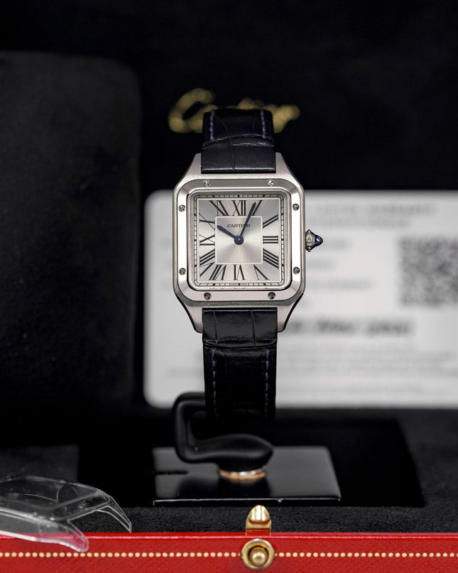 Harga Cartier Santos Dumont S Silver