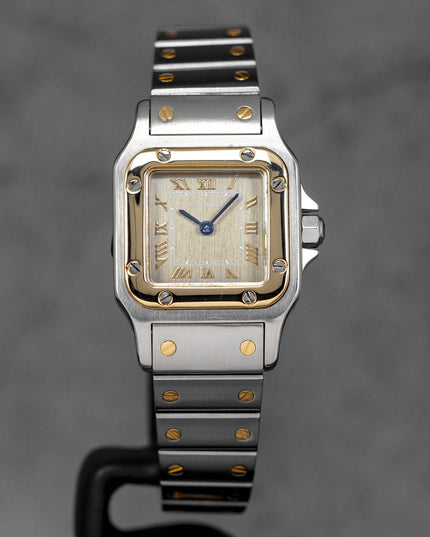 Harga Cartier Santos Galbee Grey Gold