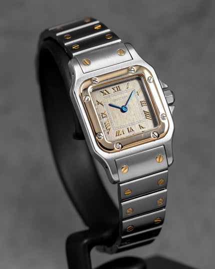 Harga Cartier Santos Galbee Grey Gold
