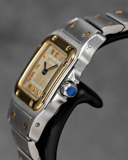 Harga Cartier Santos Galbee Grey Gold