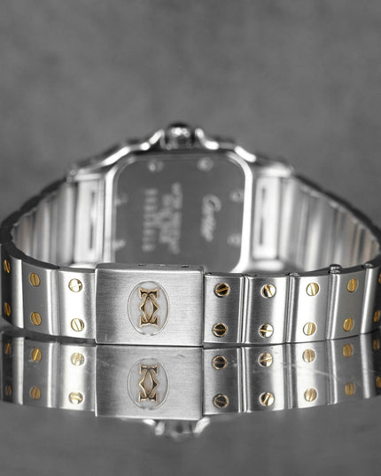 Harga Cartier Santos Galbee Grey Gold