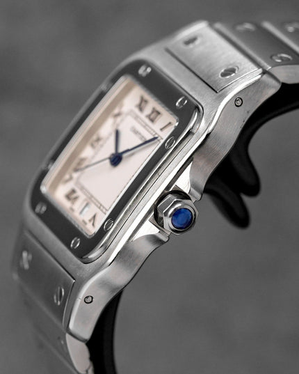 Harga Cartier Santos Galbee L Ivory