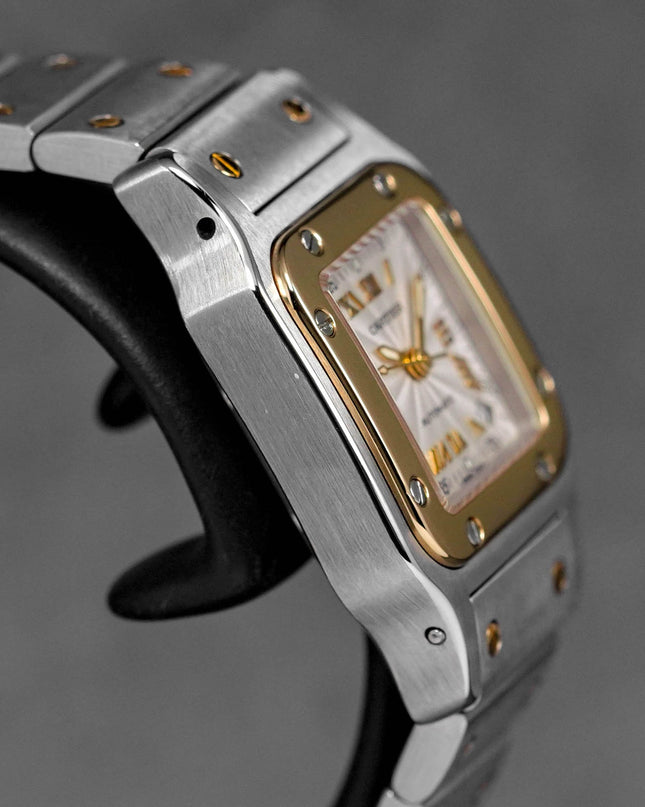 Harga Cartier Santos Galbee Roman Gold