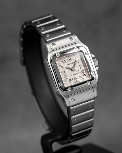 Harga Cartier Santos Galbee S Silver
