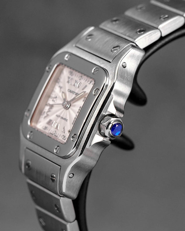 Harga Cartier Santos Galbee S Silver