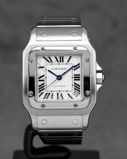 SANTOS GALBEE XL SILVER DIAL (WATCH ONLY)