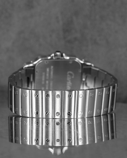 SANTOS GALBEE XL SILVER DIAL (WATCH ONLY)