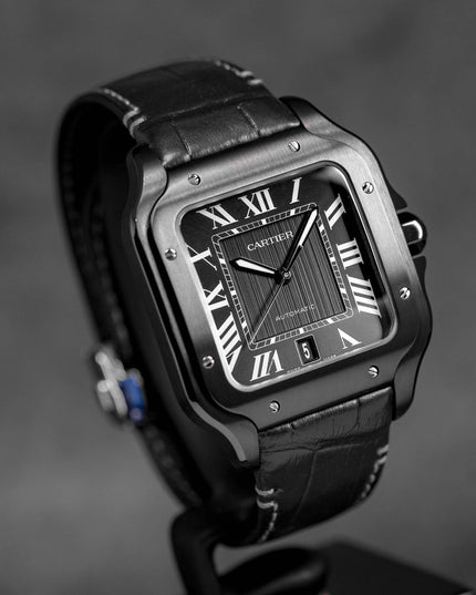 Harga Cartier Santos L ADLC Black Terbaru
