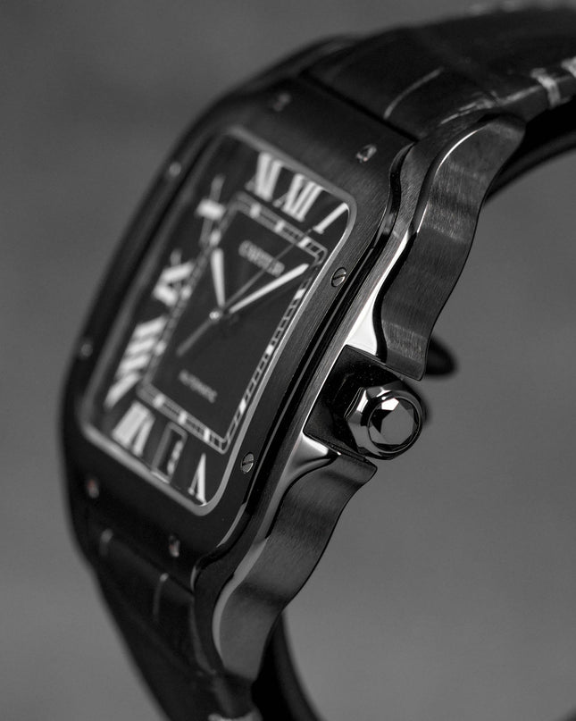 Harga Cartier Santos L ADLC Black Terbaru