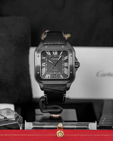 Harga Cartier Santos L ADLC Black Terbaru