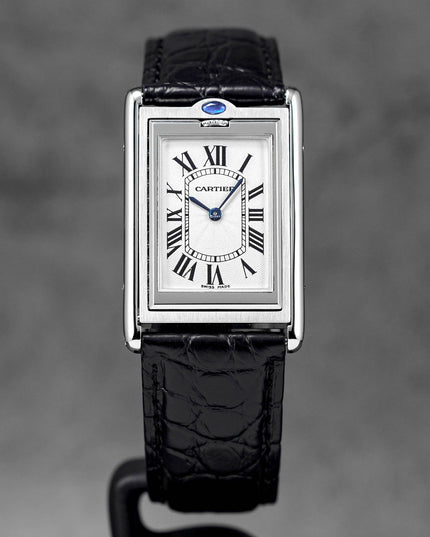 Harga Cartier Tank Basculante Mecanique Black