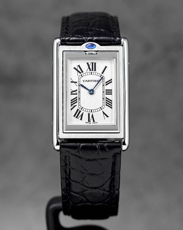 Harga Cartier Tank Basculante Mecanique Black