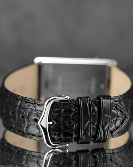 Harga Cartier Tank Basculante Mecanique Black