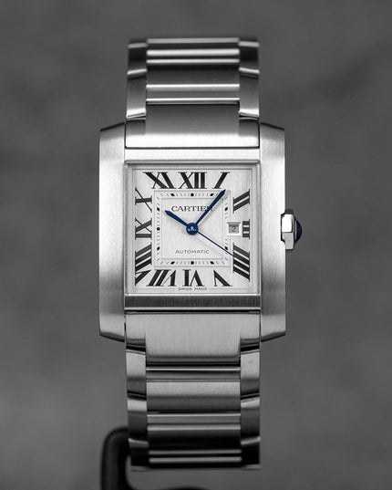 Harga Cartier Tank Francaise L Silver