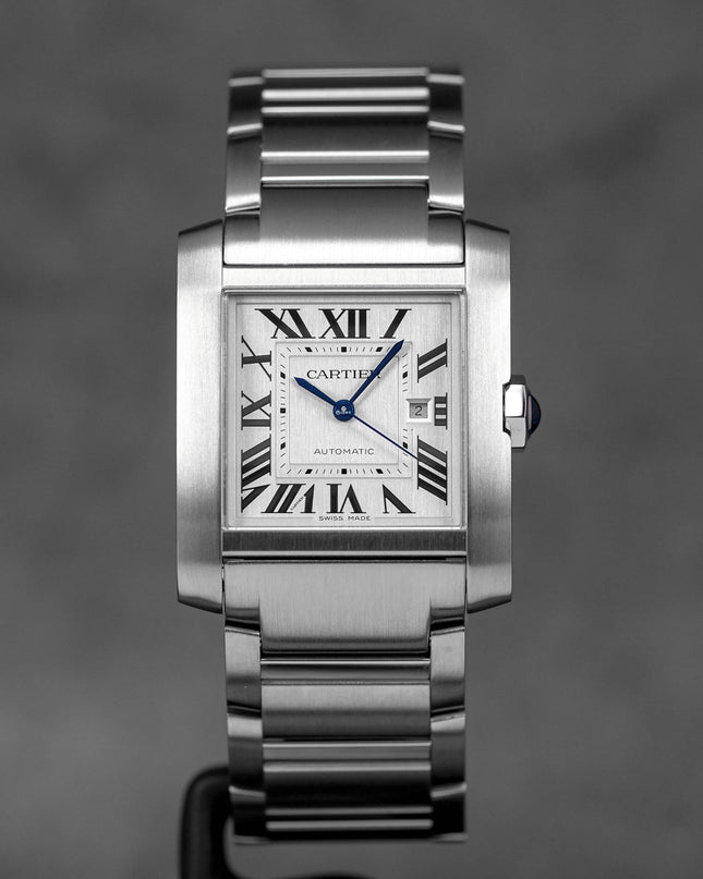 Harga Cartier Tank Francaise L Silver