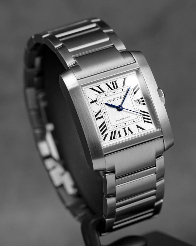 Harga Cartier Tank Francaise L Silver