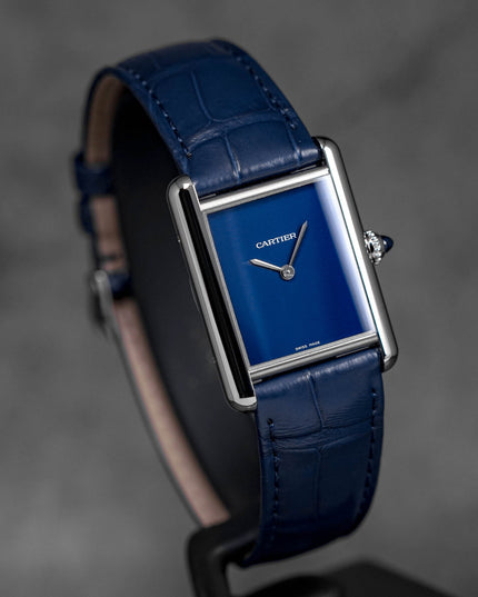 Harga Cartier Tank Must L Blue