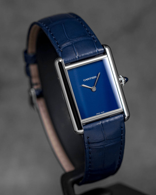 Harga Cartier Tank Must L Blue