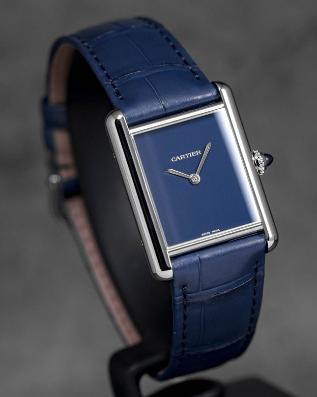 Harga Cartier Tank Must L Blue