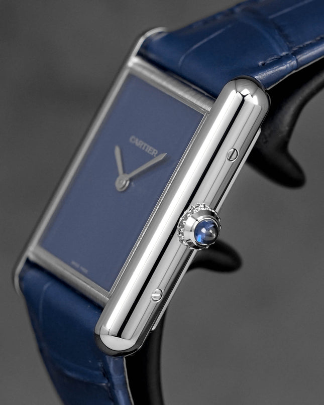 Harga Cartier Tank Must L Blue