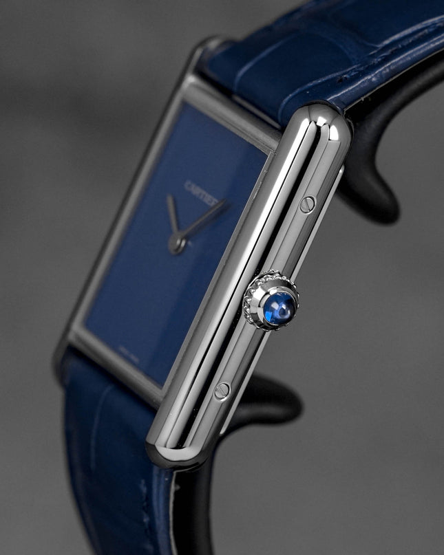 Harga Cartier Tank Must L Blue