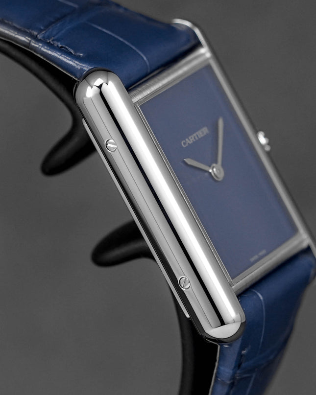 Harga Cartier Tank Must L Blue