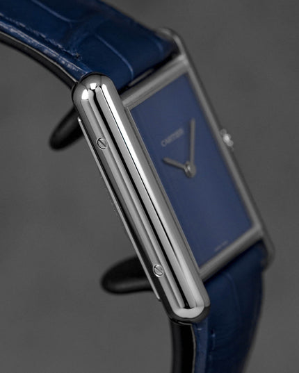 Harga Cartier Tank Must L Blue