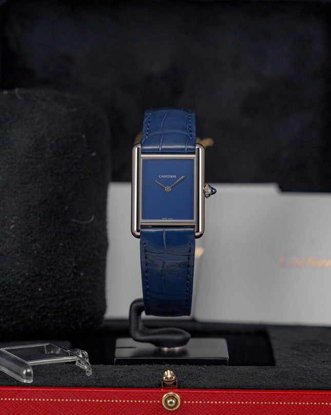 Harga Cartier Tank Must L Blue