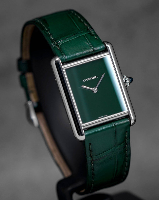 Harga Cartier Tank Must L Green