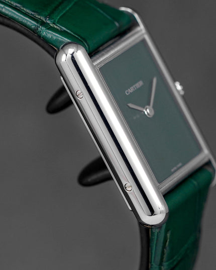 Harga Cartier Tank Must L Green