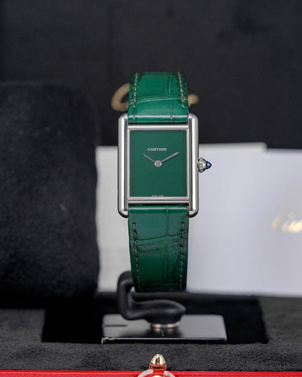 Harga Cartier Tank Must L Green