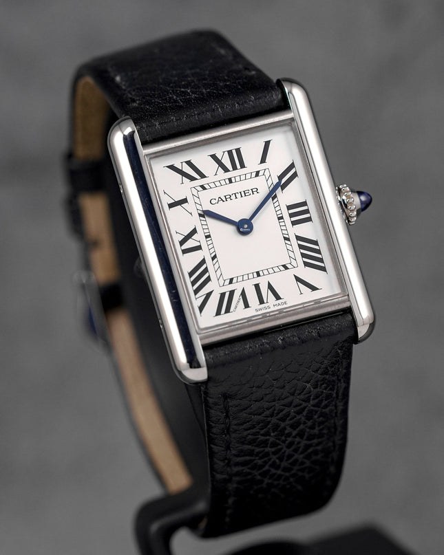 Harga Cartier Tank Must L Silver