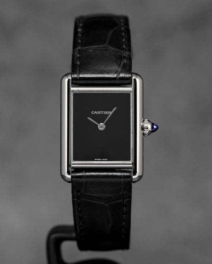 Harga Cartier Tank Must S Black