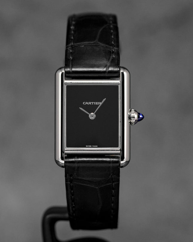 Harga Cartier Tank Must S Black