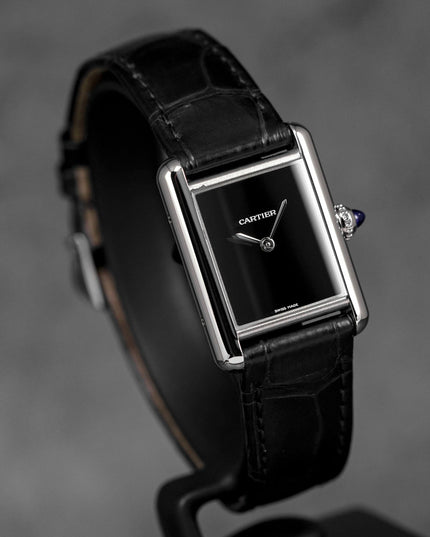 Harga Cartier Tank Must S Black