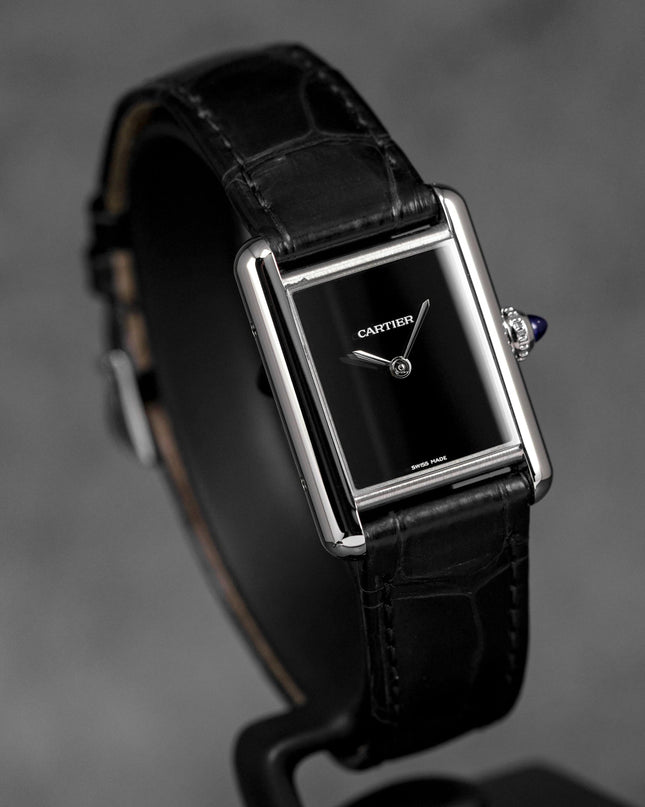 Harga Cartier Tank Must S Black