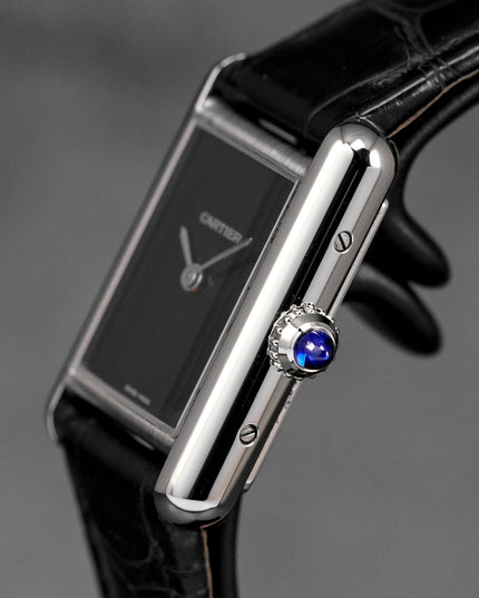 Harga Cartier Tank Must S Black