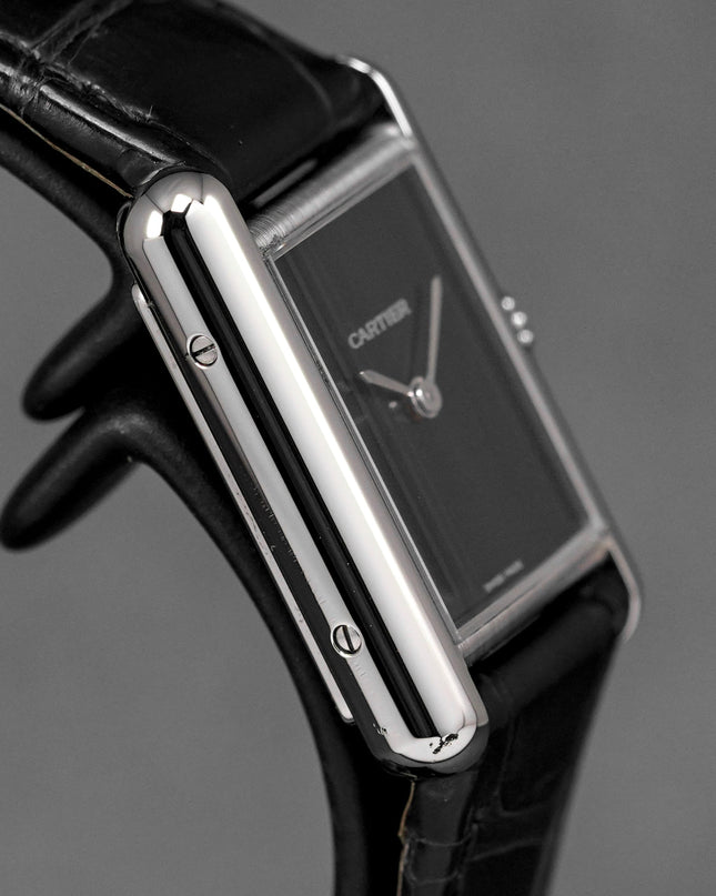 Harga Cartier Tank Must S Black