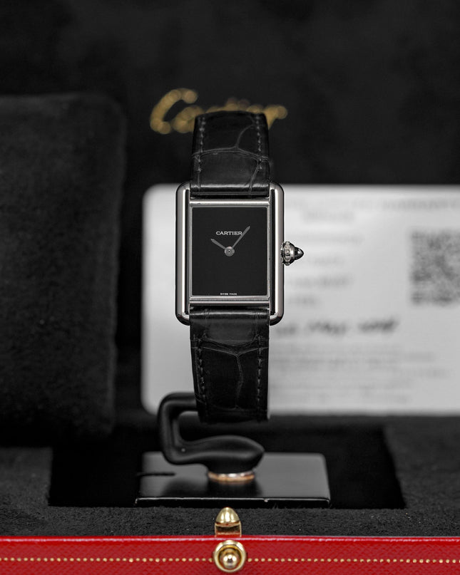 Harga Cartier Tank Must S Black