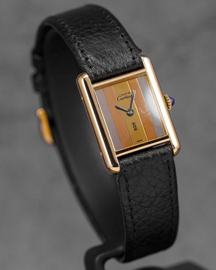 Harga Cartier Tank Must Vermeil Trinity