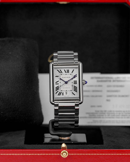 Harga Cartier Tank Must XL Silver