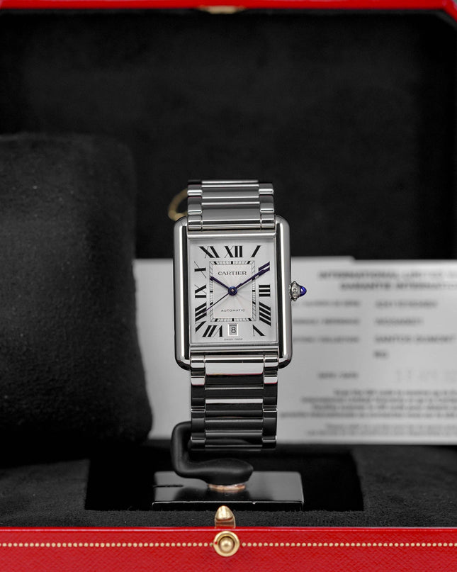Harga Cartier Tank Must XL Silver