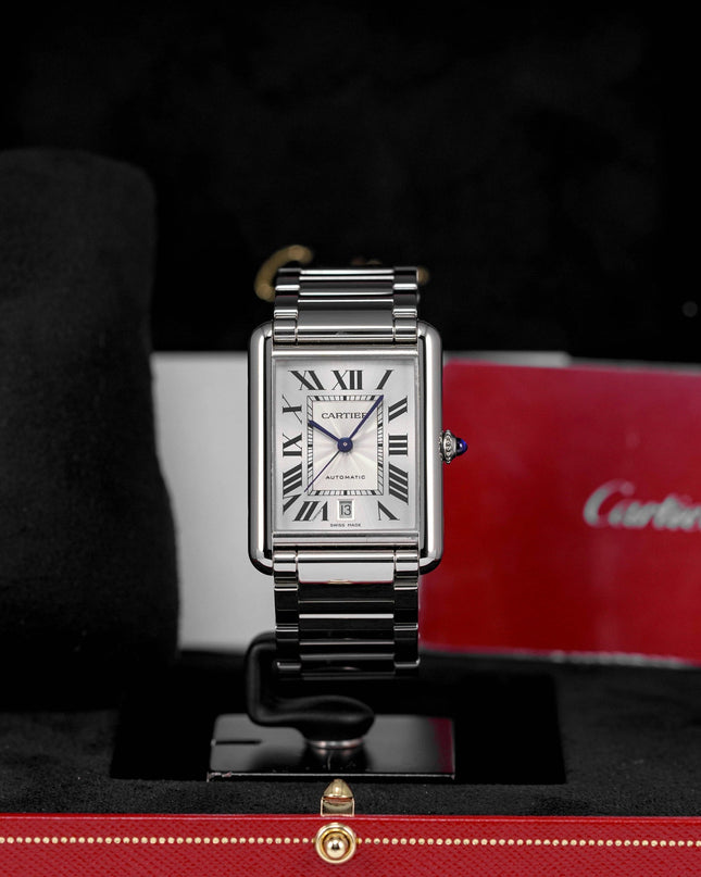 Harga Cartier Tank Must XL Silver