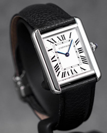 Harga Cartier Tank Solo S Silver